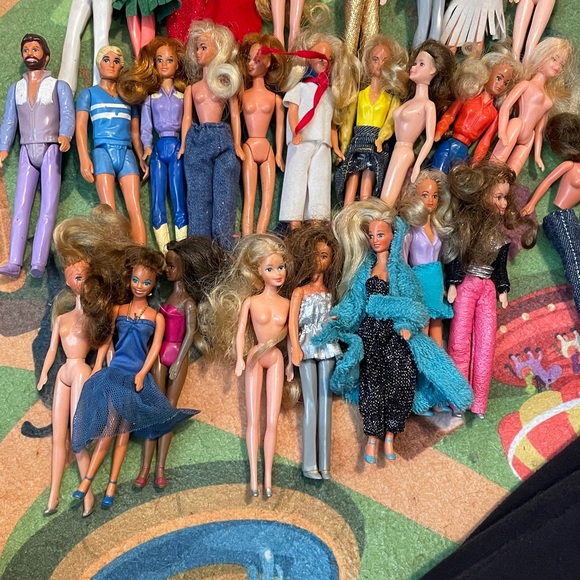 Kenner Glamour Gals Showplace Case Vintage lot mini dolls - Picture 16 of 16